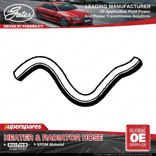 Gates Lower Radiator Hose for Mitsubishi V3000 EA EB EC 6G72 3.0L Man Trans