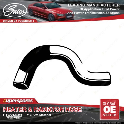 Gates Upper Radiator Hose for Nissan Datsun Sentra N13 1.4L 1.6L 1986-1993