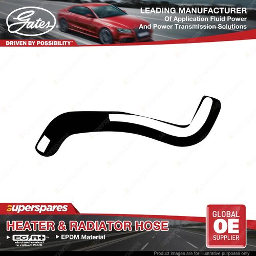 Gates Lower Radiator Hose for Nissan Datsun Avenir W10 2.0L 1990-1999