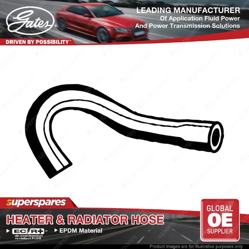 Gates Lower Radiator Hose for Ford Cortina MK III MK IV 1600 GB 1.6L 2.0L