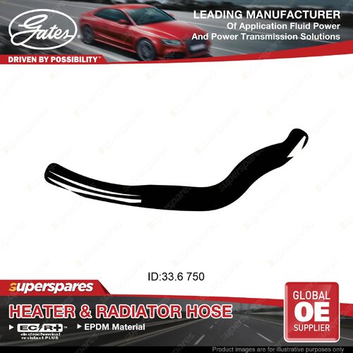 Gates Lower Radiator Hose for Kia Carnival KV11 FL GB FL KV6 2.5L 75mm