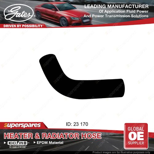 Gates Radiator Hose for Austin 1100 A16S Mini XL XC 1.0L 1.1L 170mm