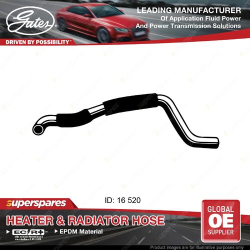 Gates Heater Hose for Toyota Corolla AE111 AE103 AE112 1.6L 1.8L 520mm