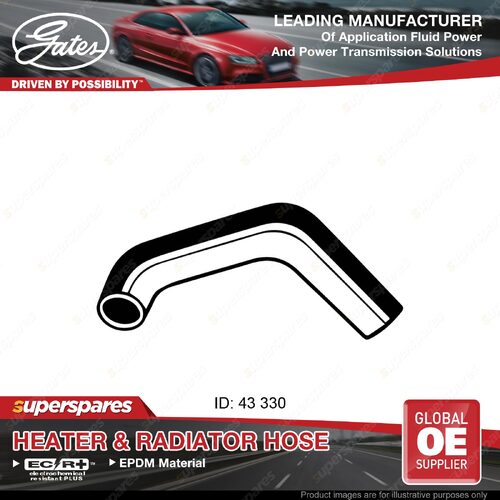 Gates Radiator Hose for Chrysler Valiant Charger CL CM VJ VK VH 330mm