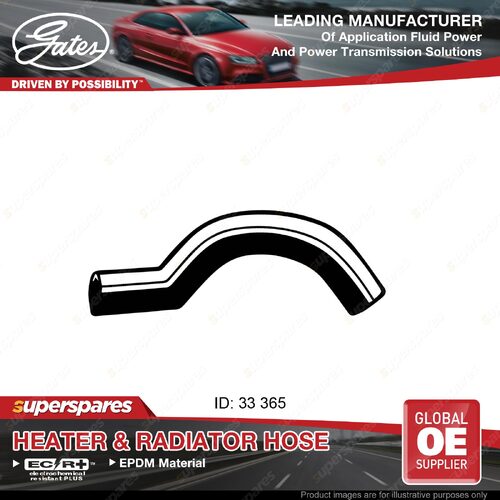 Gates Radiator Hose for Mitsubishi Triton K23T L200 Express MA MB Sigma GH GJ