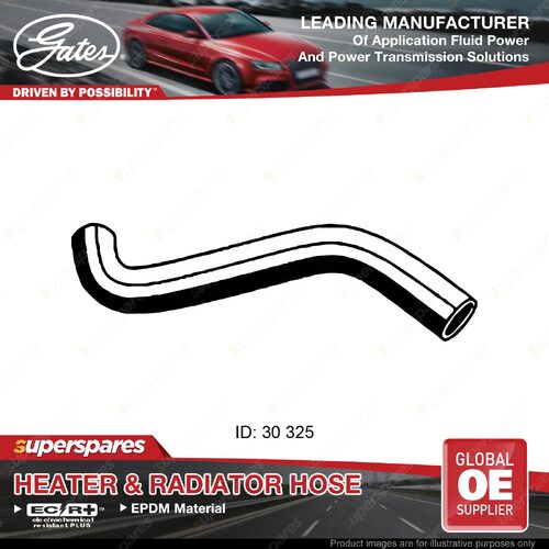 Gates Radiator Hose for Toyota Corolla NZE161 Vitz NCP95 NCP91 325mm