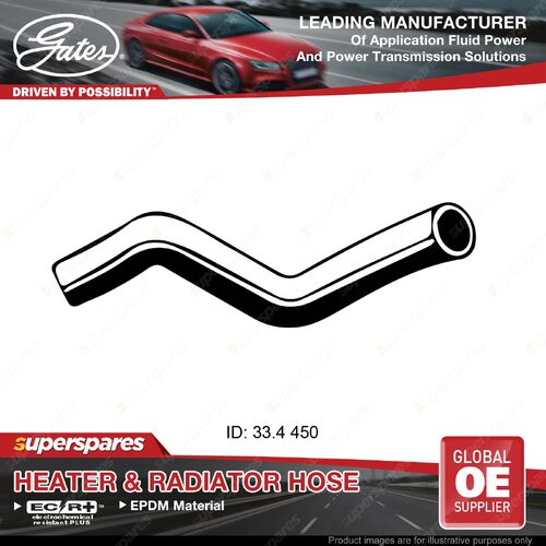 Gates Radiator Hose for Nissan Pathfinder R51M 2.5L 01/2005-06/2010