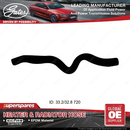 Gates Radiator Hose for Opel Vectra F69 3.2L Z32SE 155KW 08/2002-07/2005