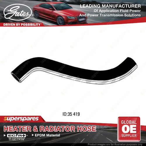 Gates Radiator Curved Hose for Mitsubishi Outlander Airtrek CU5W 419mm