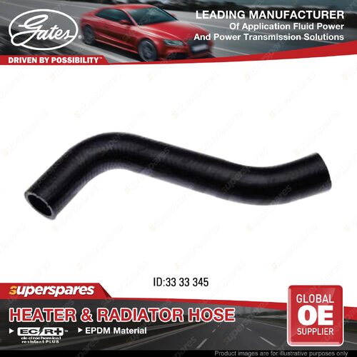 Gates Radiator Hose for Volkswagen Golf 1J5 1.6L 74KW 05/1999-04/2002