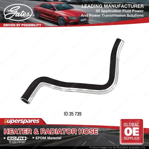 Gates Radiator Curved Hose for Hyundai Sonata NF 3.3L 184KW 2008-2010