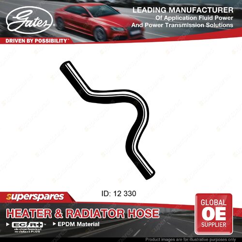 Gates Outlet Molded Heater Hose for Suzuki Swift AA Hatchback G13A 1.3L