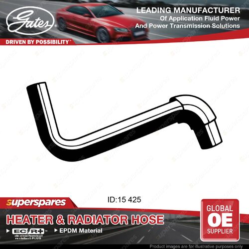 Gates Heater Hose for Mazda Eunos 323 BA BG 4WD 1.8L BPZE BP 1989-1998