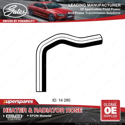 Gates Outlet Heater Hose for Suzuki Swift Cultus 1.3L 50KW 52KW 74KW