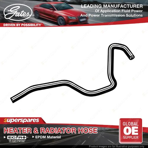 Gates Heater Hose for Mazda Eunos 626 FA FET 2.0L W/O Turbo 1983-1987