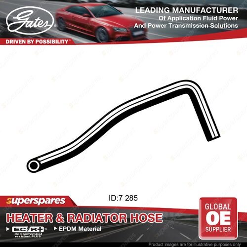 Gates Heater Hose for Mazda Eunos 323 BA BG BPZE B6 BP 1.6L 1.8L 1989-1998