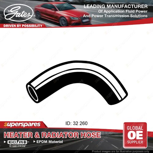 Gates Upper Radiator Hose for Bedford CF CF97 2.8L 3.3L 06/73-12/78