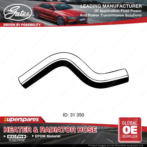 Gates Upper Radiator Hose for Hyundai Lantra J-1 Elantra J1 1.8L 1992-1995