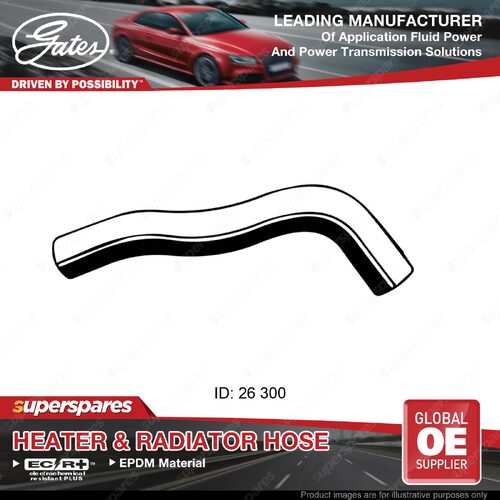 Gates Lower Radiator Hose for Mazda 323 Protege BJ Astina BJ10 Premacy CP 2.0L