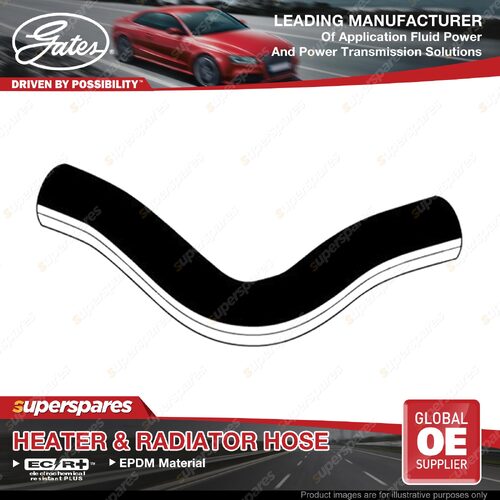 Gates Lower Radiator Hose for Subaru B9 Tribeca W10WX 3.0L 184kW EZ30D 05-07