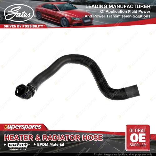 Gates Lower Radiator Curved Hose for Fiat Ducato 40 250290 2.3L 01/2011-On