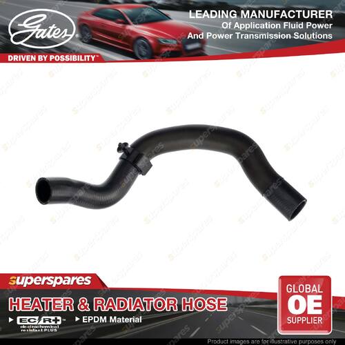 Gates Upper Radiator Curved Hose for Audi A3 8P1 8PA 2.0L 02/2006-06/2008