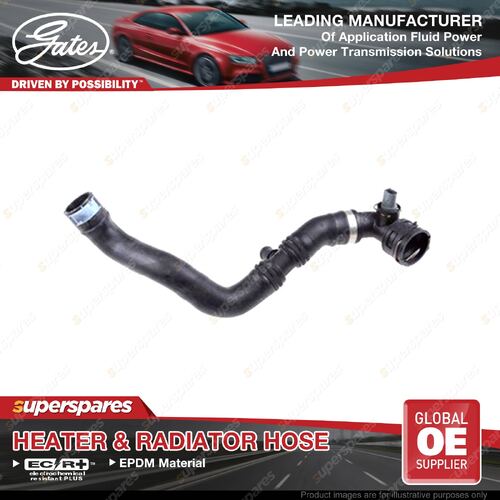 Gates Radiator Curved Hose for Audi Q7 4LB 4MB 4MG 3.0L 2007-2019 Length 437mm