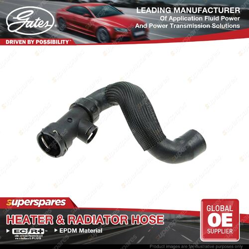 Gates Radiator Curved Hose for Audi A4 B5 8D2 2.4L Petrol 121KW 1998-2000