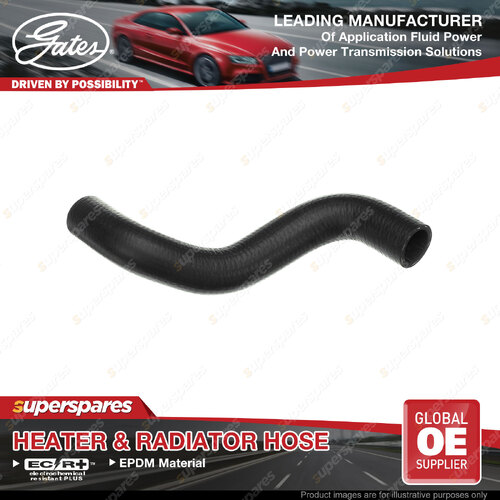 Gates Radiator Curved Hose for Ford Fiesta WZ 1.0L 92KW 2013-2018 Length 841mm