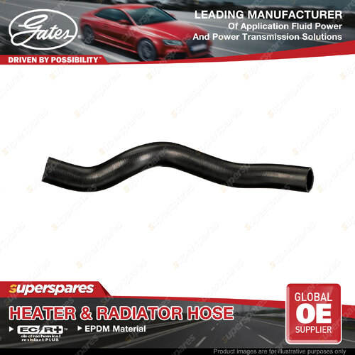 Gates Radiator Curved Hose for Nissan X-Trail T31 2.0L 102KW 103KW 2008-2014