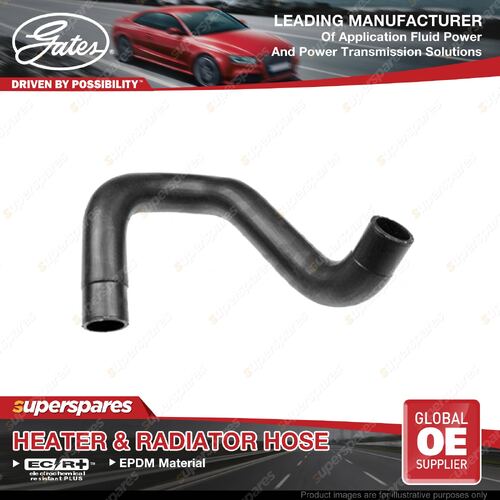 Gates Radiator Curved Hose for Toyota Corolla ZRE182 1.8L 103KW 2012-2018