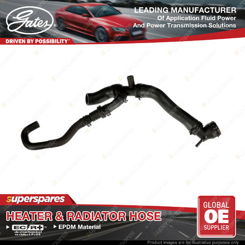 Gates Radiator Curved Hose for Volkswagen Tiguan 5N 2.0L 103KW 2007-2018