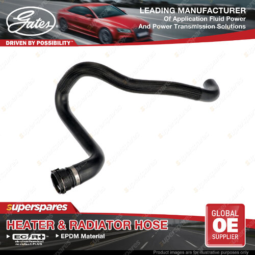 Gates Radiator Curved Hose for Volvo XC60 DZ XC70 BZ 2.4L 136 151KW Length 901mm