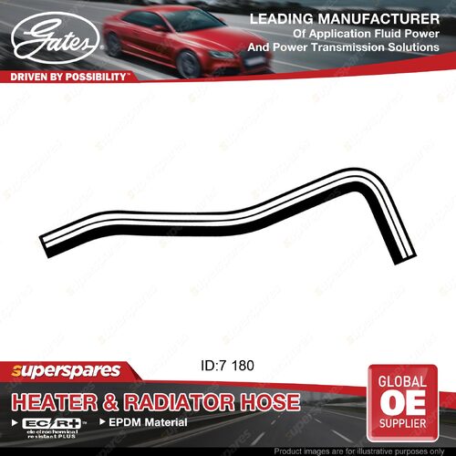 Gates Heater Hose for Subaru Leone GD GG 1.8L EA82 Intake Man to Throttle Body