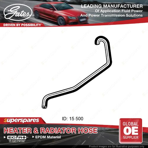 Gates Outlet Molded Heater Hose for Hsv Commodore VN Sedan 5.0L 03/89-07/91