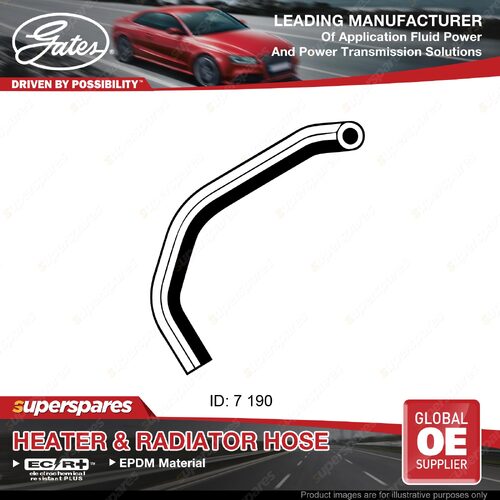 Gates Molded Heater Hose for Honda Accord CB CE CD Sedan Wagon 2.2L