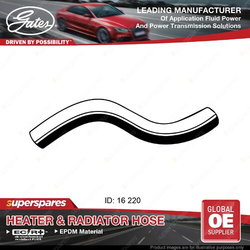 Gates Outlet Molded Heater Hose for Hyundai Excel X-2 Sedan 1.5L 90-95