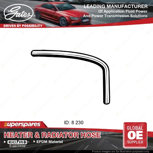 Gates Molded Heater Hose for Toyota Avalon MCX10R Camry MCV20 1MZFE 3.0L 230mm