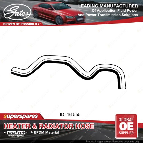 Gates Outlet Molded Heater Hose for Toyota Aurion GSV40 2GR-FE 3.5L 06-11