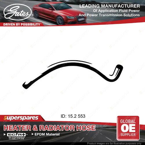 Gates Molded Heater Hose for Ford Fpv Falcon FG BARRA 270T 310T 4.0L 08-14