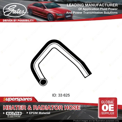 Gates Lower Radiator Curved Hose for Nissan Skyline C210 L24 2.4L 78-81