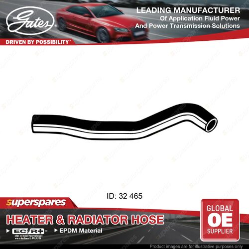 Gates Lower Radiator Curved Hose for Mitsubishi Cordia AA AB AC 4G32 4G37 4G62T