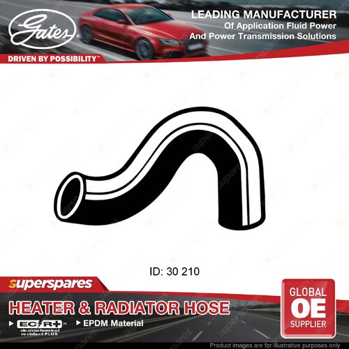 Gates Upper Radiator Curved Hose for Daihatsu Pplause A101 A111 HD-E Automatic