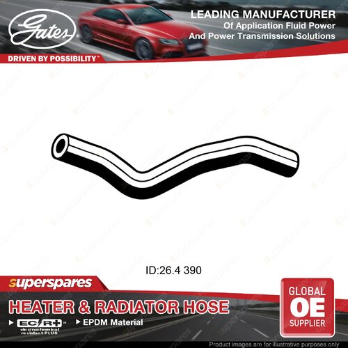 Gates Lower Radiator Hose for Ford Laser KJ 1.6L 1.6L 4 Cyl B6 1994-1996