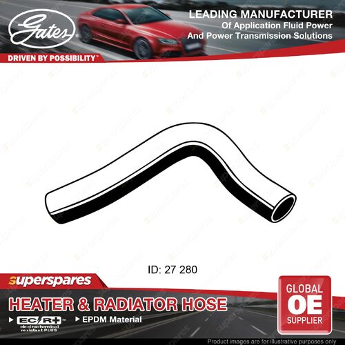 Gates Upper Radiator Curved Hose for Honda Civic AL AJ AG AH AM AK AU EW2