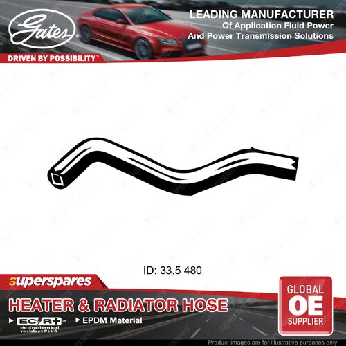 Gates Lower Radiator Curved Hose for Hyundai Sonata Y-3 2.0L 10/93-08/98