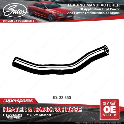 Gates Upper Radiator Curved Hose for Mazda 323 Astina BA KF 2.0L 104 106KW 94-98