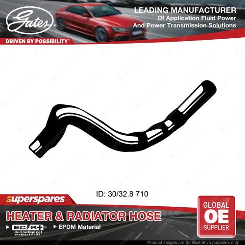 Gates Upper Radiator Curved Hose for Toyota Celica ZZT231 Manual 1.8L 99-06