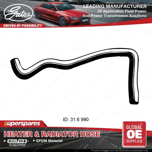 Gates Upper Radiator Curved Hose for Ford Escape ZB ZC 3.0L 03/04-12/08