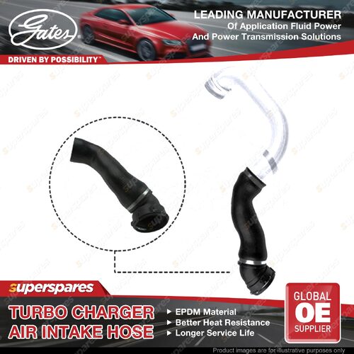 Gates Turbo Charger Air Intake Hose for BMW 5 Series E60 530d Diesel 3.0L 03-07